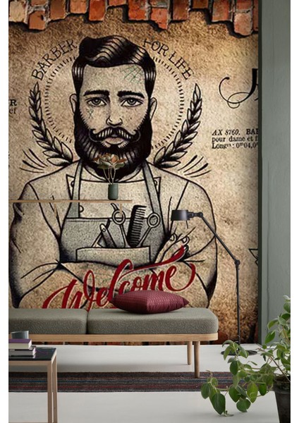 Berberler Için 3D Duvar Kağıdı indirimleri