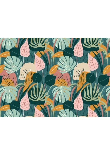 Rengarenkli Çicek Desenli 3D Duvar Kağıdı fiyatları