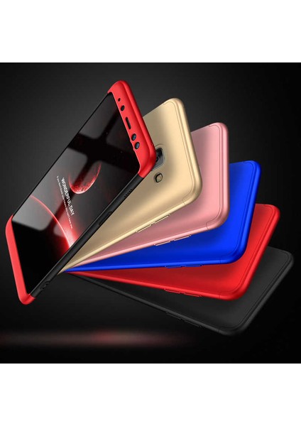 Samsung Galaxy A8 Plus 2018 Kılıf 360 Tam Koruma Ön ve Arka Sert Mika Kapak Orjinal Ays Gkk Kapak indirimleri