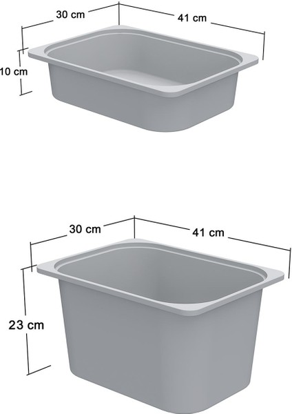 2 Büyük 4 Küçük Sarı Beyaz Sepetli Oyuncak Dolabı indirimleri
