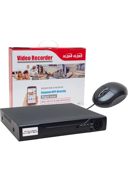 Ahd/analog/tvı/cvı 1080N 8 Kanal Dvr/xxvr Kayıt Cihazı (Xmeye)