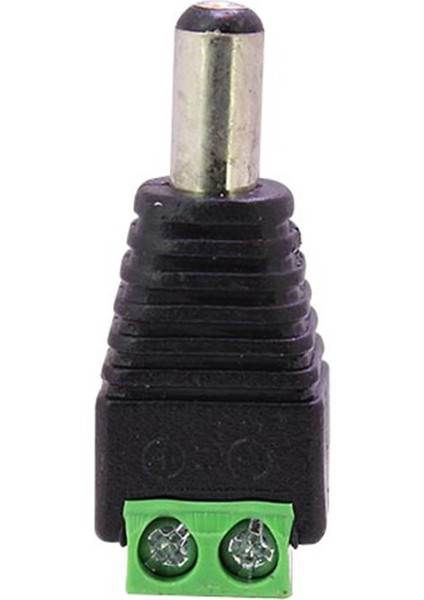 5.5x2.1mm Power Erkek Konnektör