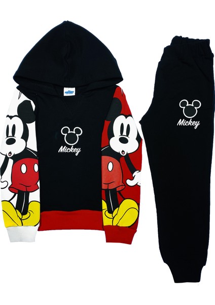 Mickey Mouse Kapşonlu Eşofman Takım - MC19385