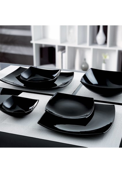 Luminarc Quadrato Siyah Tatlı Tabağı 19 cm modelleri