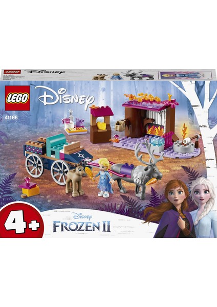 # Disney Princess# Karlar Ülkesi 2 Elsa#nın Vagon Macerası 41166 - Prenses Seven Çocuklar İçin Oyuncak Yapım Seti (116 Parça) modelleri