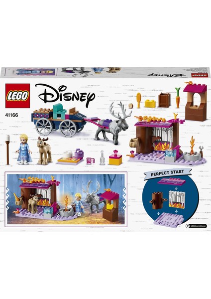 # Disney Princess# Karlar Ülkesi 2 Elsa#nın Vagon Macerası 41166 - Prenses Seven Çocuklar İçin Oyuncak Yapım Seti (116 Parça) fırsatları