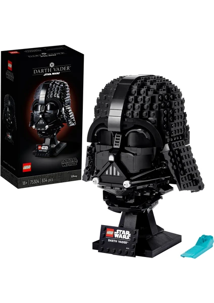 LEGO® Star Wars™ Darth Vader™ Kaskı 75304 - Yetişkin Star Wars Sevenler İçin Koleksiyonluk Yaratıcı Yapım Seti (834 Parça)