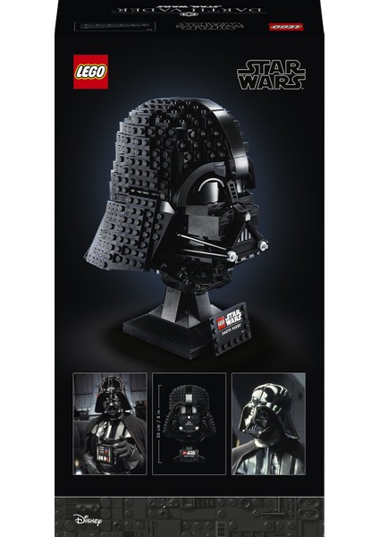 LEGO® Star Wars™ Darth Vader™ Kaskı 75304 - Yetişkin Star Wars Sevenler İçin Koleksiyonluk Yaratıcı Yapım Seti (834 Parça)