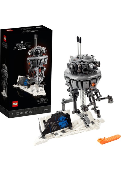 LEGO® Star Wars# İmparatorluk Arama Droidi 75306 - Eğlenceli; Yaratıcı; Koleksiyonluk ve Sergilenebilir bir Star Wars Yapım Seti (683 Parça)