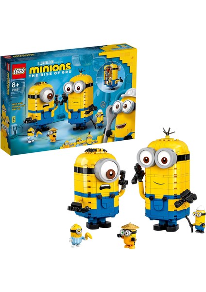 Minions 75551 Parçalarla Yapılan Minyonlar ve Yuvaları