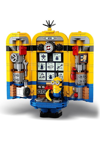 Minions 75551 Parçalarla Yapılan Minyonlar ve Yuvaları