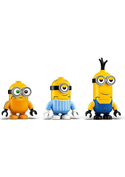 Minions 75551 Parçalarla Yapılan Minyonlar ve Yuvaları