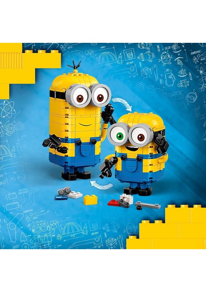 Minions 75551 Parçalarla Yapılan Minyonlar ve Yuvaları