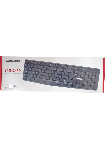 Klavye Concord C-73 Standard Wıred Q Keyboard