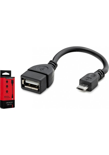 HN4590K Otg Kablo Micro USB To USB 10CM