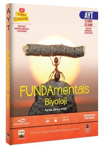 FUNDAmentals Biyoloji AYT Konu Anlatımlı Soru Bankası