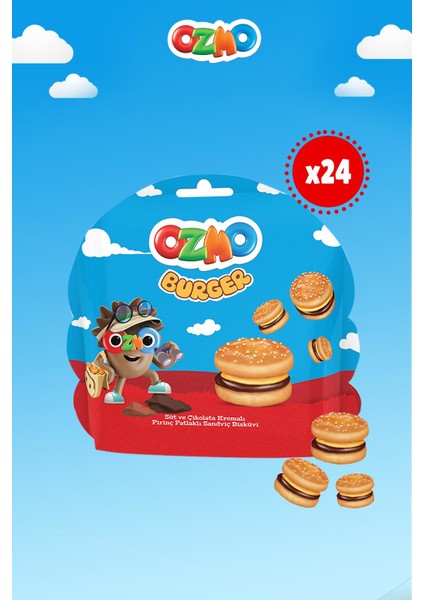 Burger 36 gr x 24 Adet