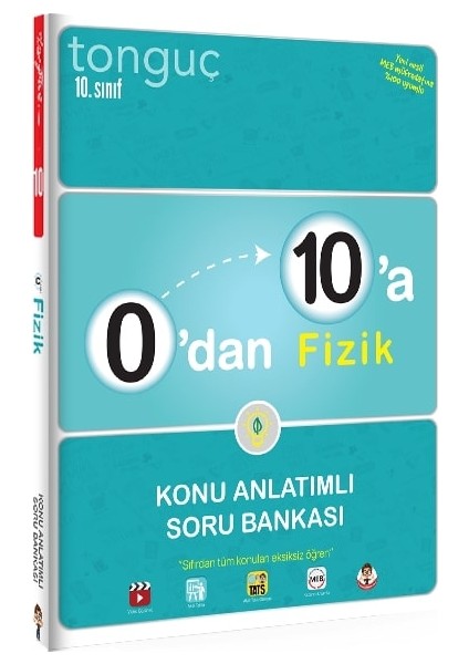 Tonguç Akademi 0'dan 10'a Fizik Konu Anlatımlı Soru Bankası