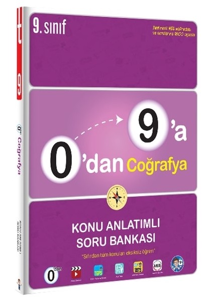 0'dan 9'a Coğrafya Konu Anlatımlı Soru Bankası