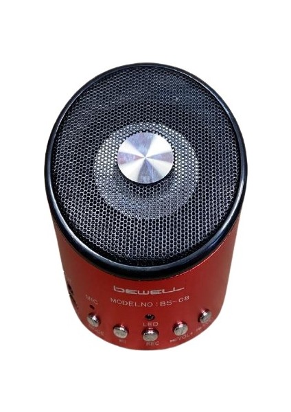 Speaker Micro Sd Kart Girişli Mini Taşınabilir Speaker Hoparlör Bs-08