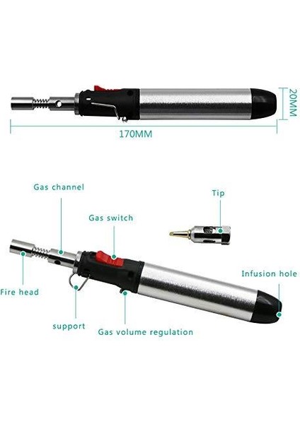 HT-1937 Gazlı Havya Lehim Kalemi fiyatları