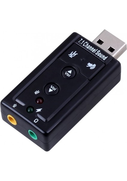 HN4177 7.1 USB Ses Kartı USB Sound Adapter