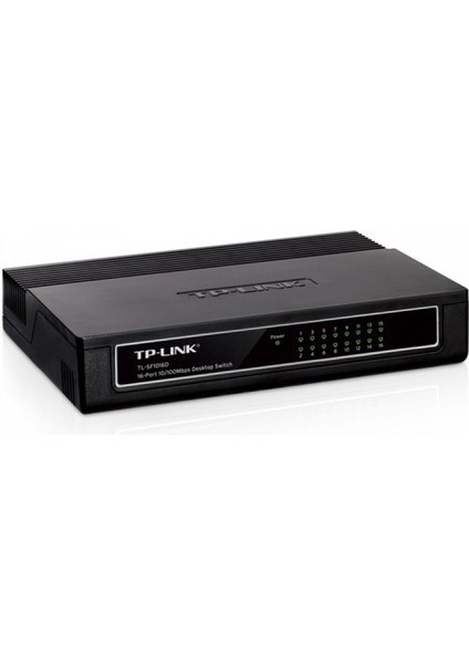 TL-SF1016D 16-Port 10/100MBPS Tak ve Kullan % 70 Enerji Tasarruflu Switch