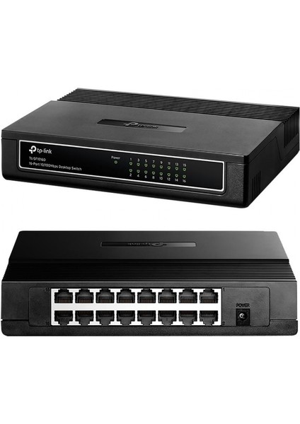 TL-SF1016D 16-Port 10/100MBPS Tak ve Kullan % 70 Enerji Tasarruflu Switch