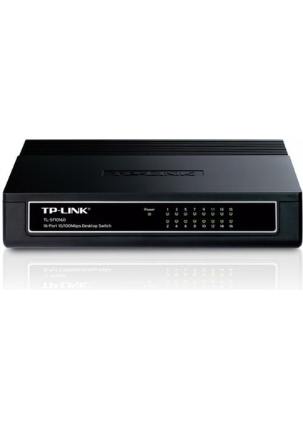 TL-SF1016D 16-Port 10/100MBPS Tak ve Kullan % 70 Enerji Tasarruflu Switch