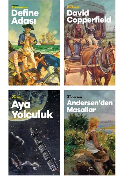 Çok Sevilen Çocuk Klasikleri Seti - 4 Kitap