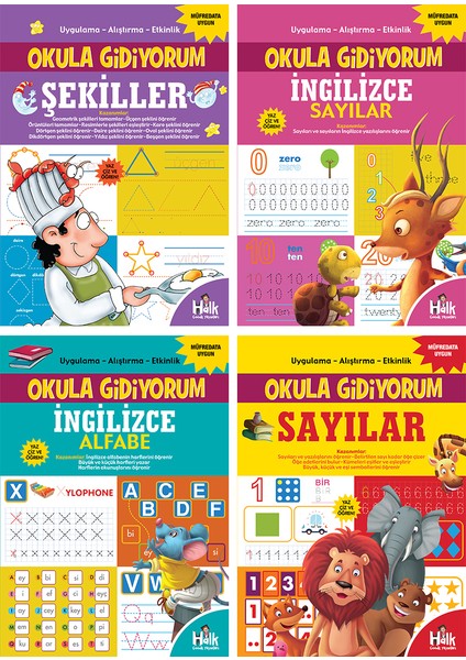 Severek Öğreniyorum Seti - 4 Kitap