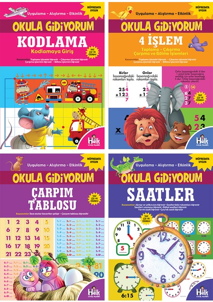 Etkinlik Havuzu Seti - 4 Kitap