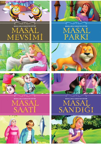 Masal Sandığı Seti - 4 Kitap