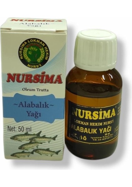 Alabalık Yağı 50 ml