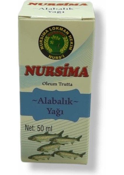 Alabalık Yağı 50 ml
