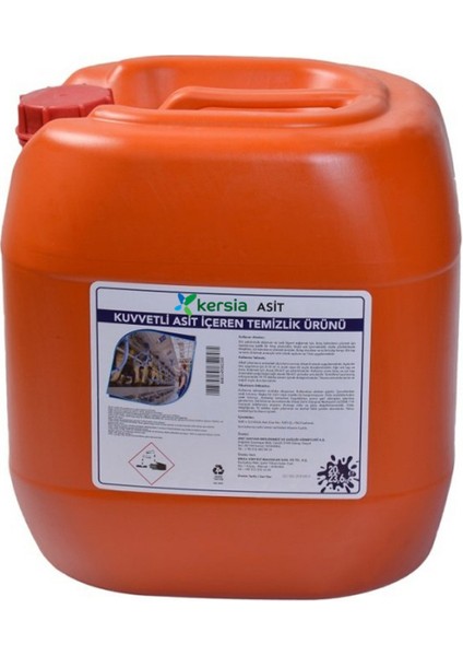 Asidik Cip Temizleme Sıvısı (Kapalı Sistem) 25 Litre