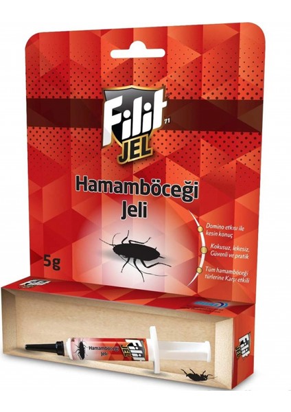 Filit Hamamböceği Jeli 5 Gram