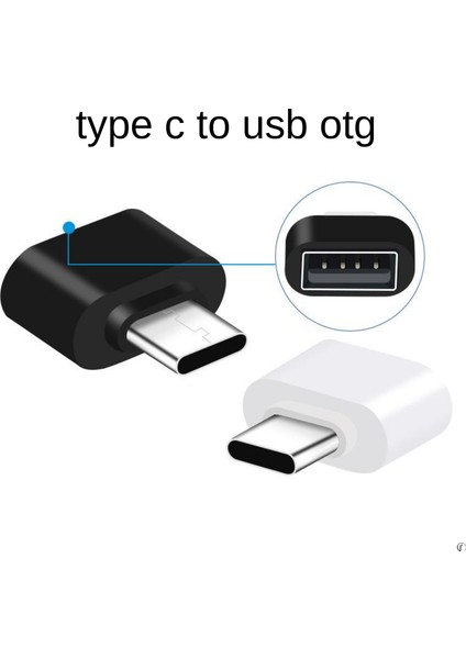 USB Type-C Dönüştürücü Otg Çevirici Adaptör Macbook Dönüştürücü Metal Xiaomi - Samsung - Huawei