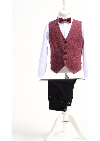 Erkek Çocuk Takım Elbise Üç Parça Slim Fit fiyatları
