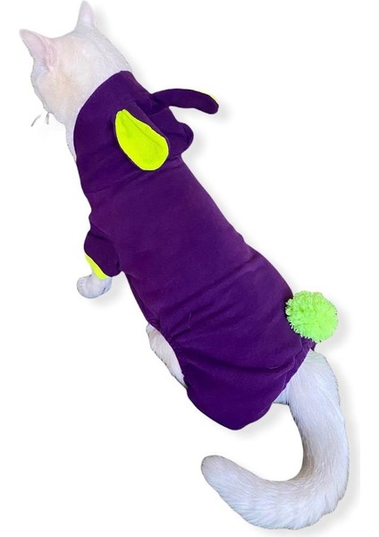 Bunny Pom Kulaklı Kedi Tulumu,kıyafeti fiyatları