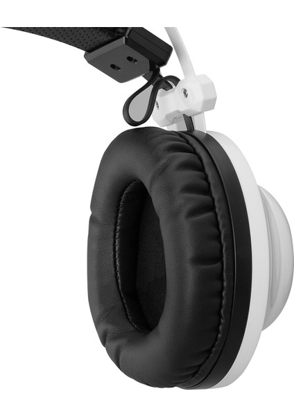 Rm-K1 Pulsar Beyaz USB 7.1 Surround+Titreşim Rgb Işık Efektli Gaming Oyuncu Mikrofonlu Kulaklık