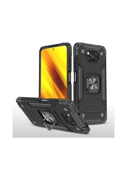 Xiaomi Mini X3 Manyetik Destekli Kılıf - Siyah (Yurt Dışından)