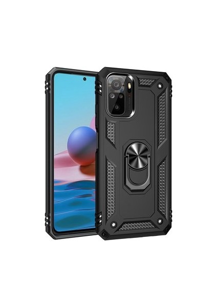 Xiaomi Redmi Note 10 Sert Kılıf - Siyah (Yurt Dışından)