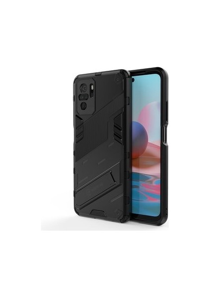 Xiaomi Redmi Note 10 Darbeye Daynıklı Kılıf - Siyah (Yurt Dışından) fiyatları