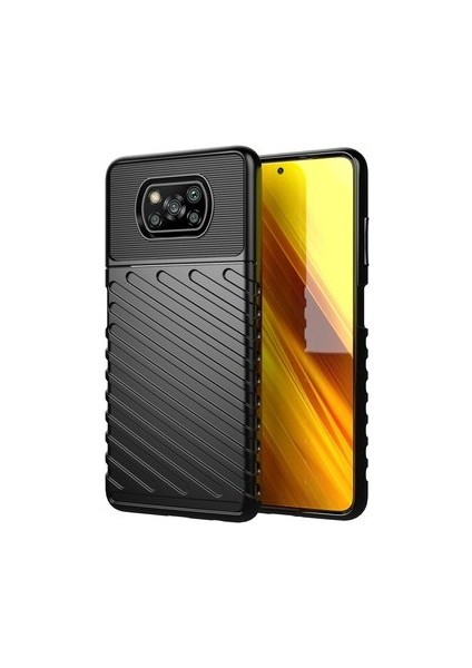 Xiaomi Poco Nfc X3 Silikon Kılıf - Siyah (Yurt Dışından)