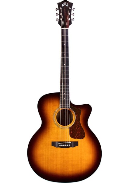 F-250CE Deluxe Elektro Akustik Gitar (Antique Burst)