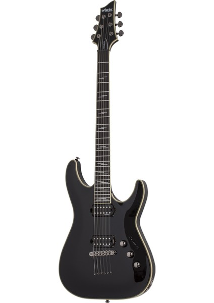 Schecter C-1 Blackjack Elektro Gitar (Gloss Black)