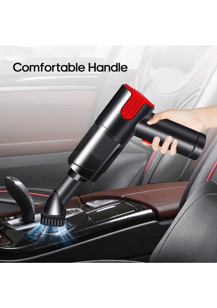 El Mini Kuru Islak Elektrikli Süpürge 9000PA Güçlü fırsatları