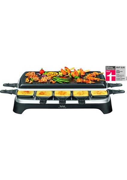 RE4588 Raclette Izgara - 1350 W Paslanmaz Siyah modelleri