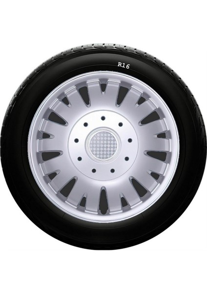 Toyota Jant Kapağı 16 Inc Kırılmaz 1 Takım 4 Adet NO:410